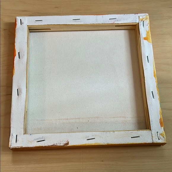 Tropical Beach Hand Painted Canvas Art with Palm Tree - Picture 4 of 4